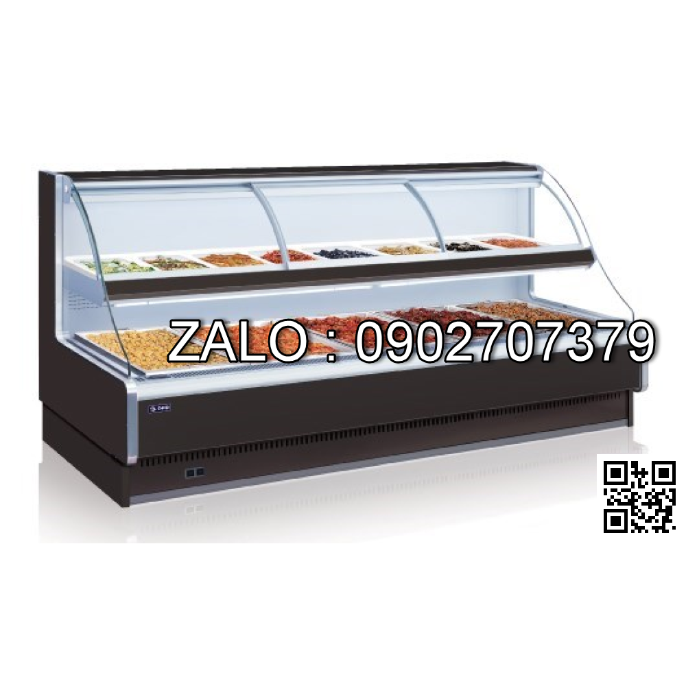 Tủ trưng bày thức ăn OPO SME0M2-06CD2
