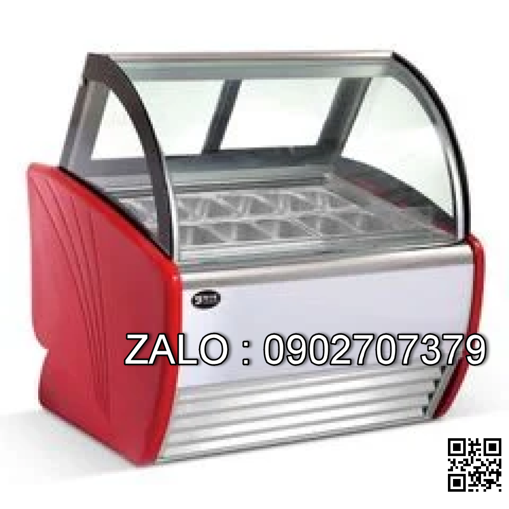 Tủ trưng bày kem tươi 12 khay