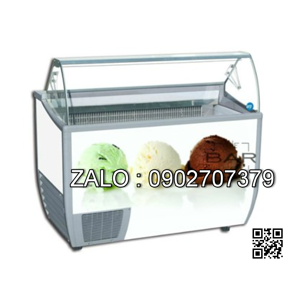 Tủ trưng bày kem 3 tầng Kusami KS-BJL-A