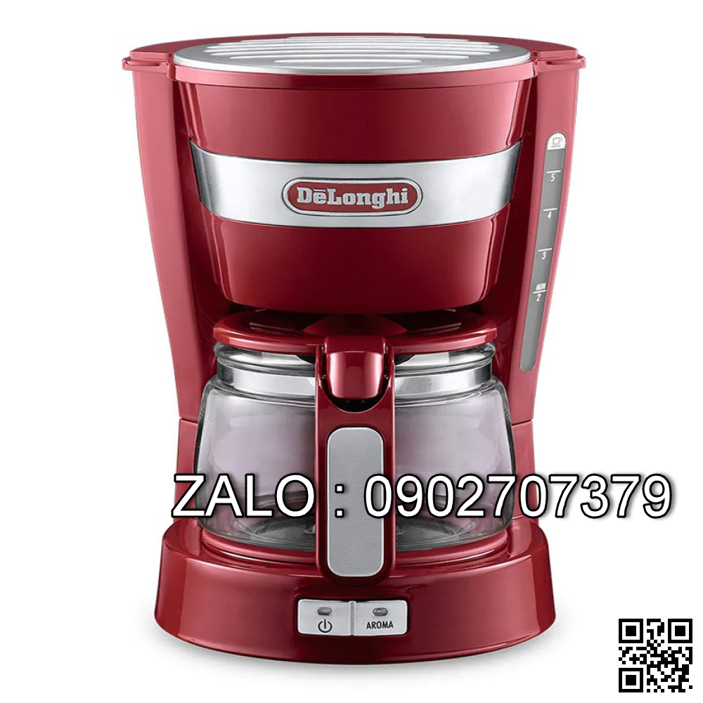 Máy pha cafe DeLonghi Drip ACTIVE LINE ICM14011.R