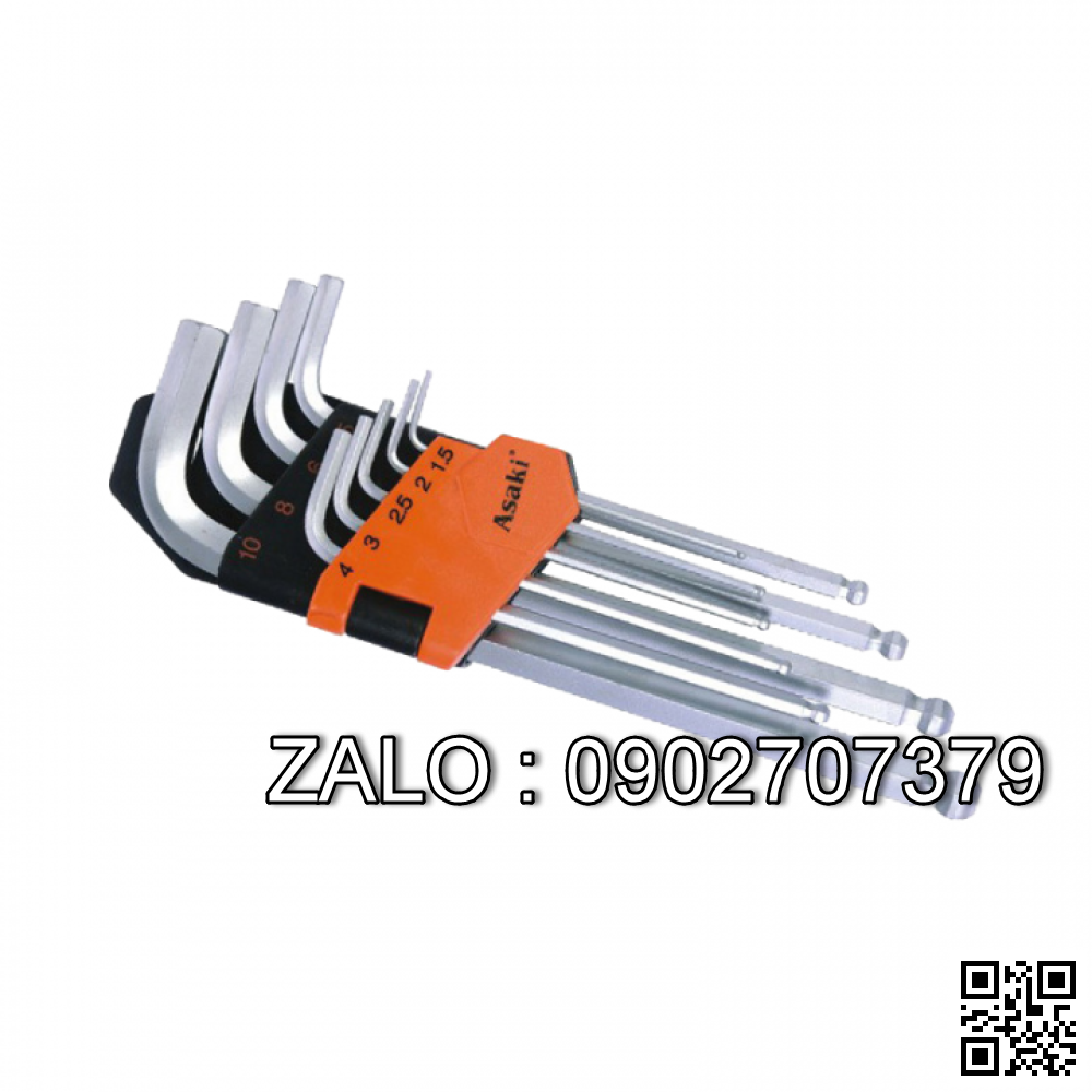 Bộ lục giác ASAKI AK-0412