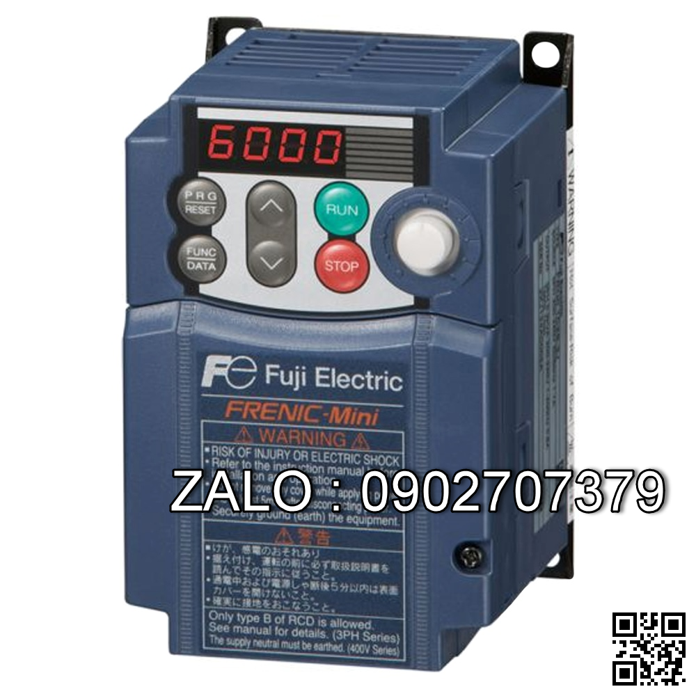 Biến tần Fuji FRN0010E2S-2GB (1.5-2.2kW) 3 Pha 220V