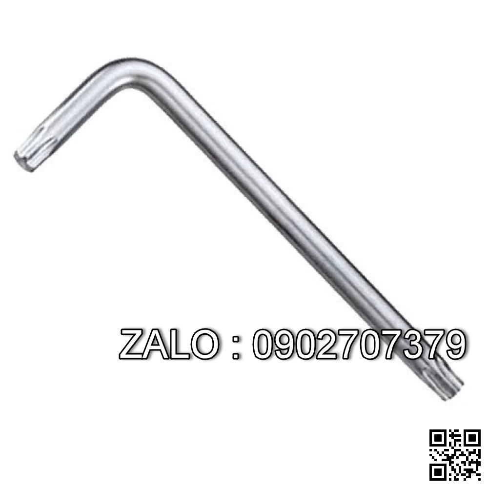 Chìa vặn hoa thị(torx) TOPTUL T8 loại ngắn
Mạ crom AIAS0850