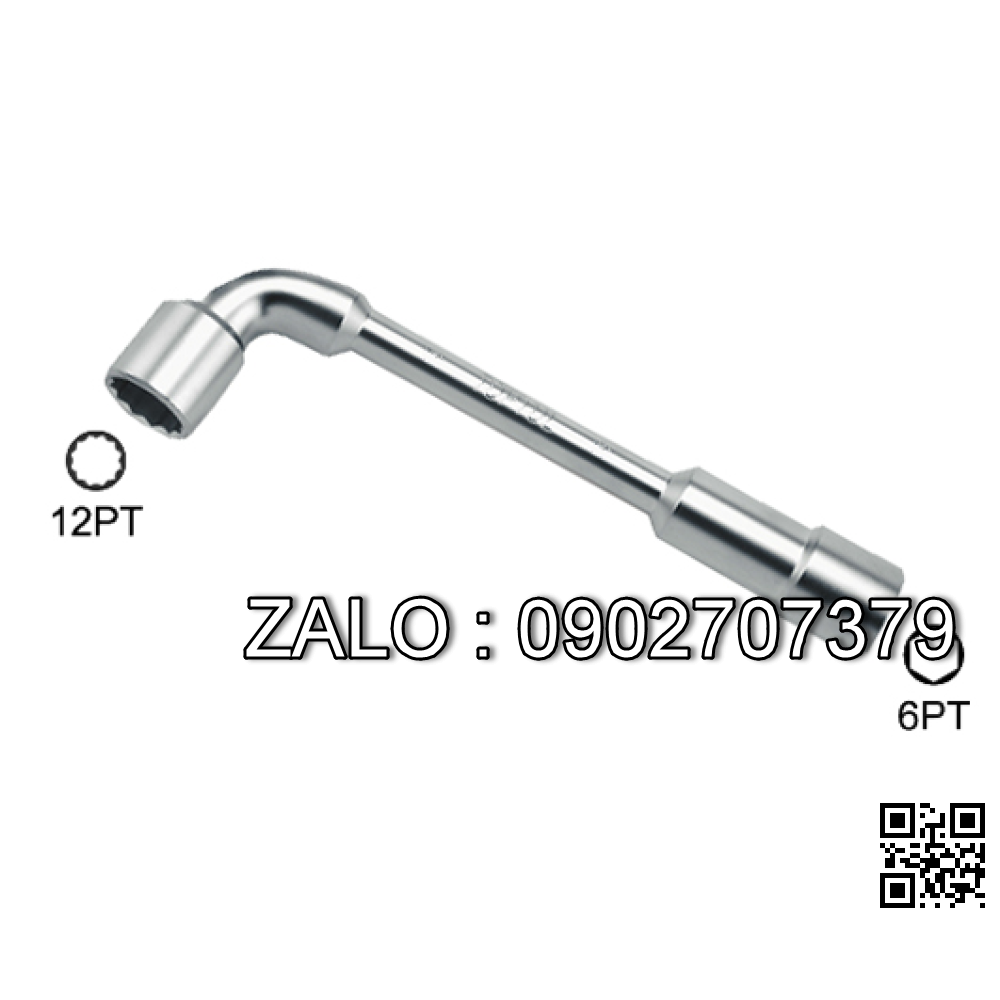 Điếu chữ L bông và lục giác TOPTUL 9mm Mạ
crôm AEAE0909