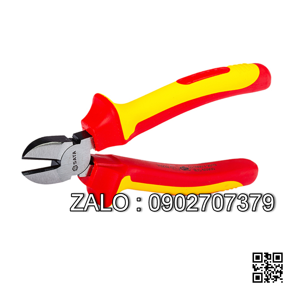 Kìm cắt mỏ chéo cao cấp VDE cách điện
1000V Sata 7