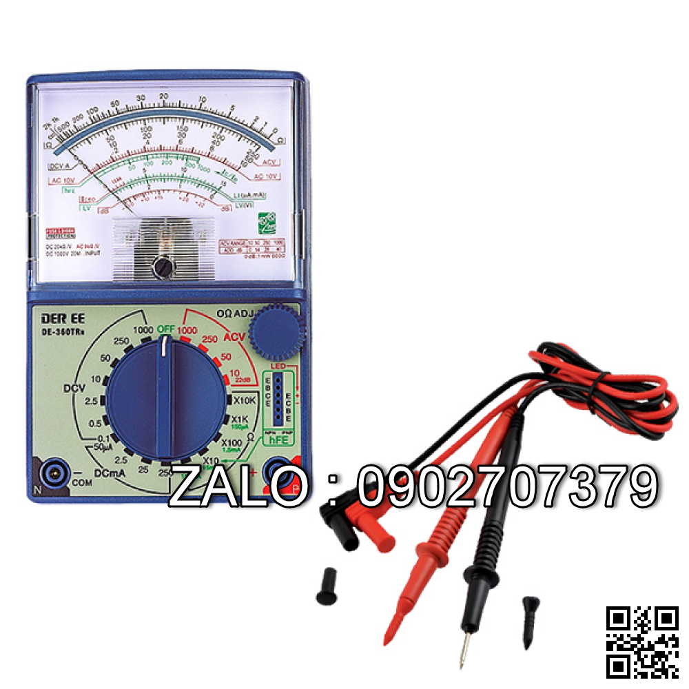 Đồng hồ đo điện vạn năng DEREE DE-360TRN