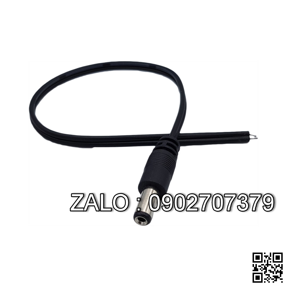 Jack Nguồn Chuyên Camera Màu Đen (70cm)