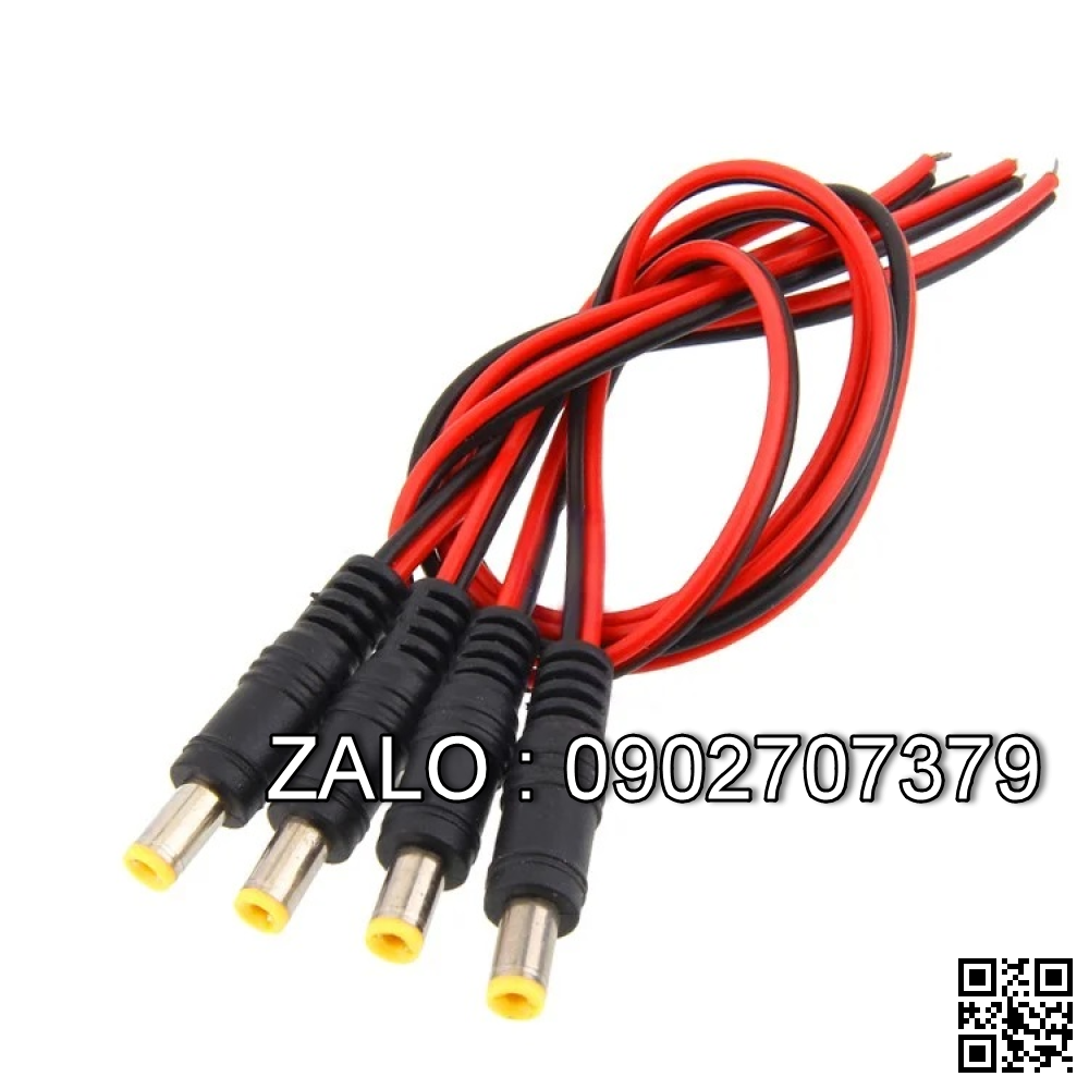 Jack Nguồn Camera Dùng Cho Cáp Camera Có Nguồn