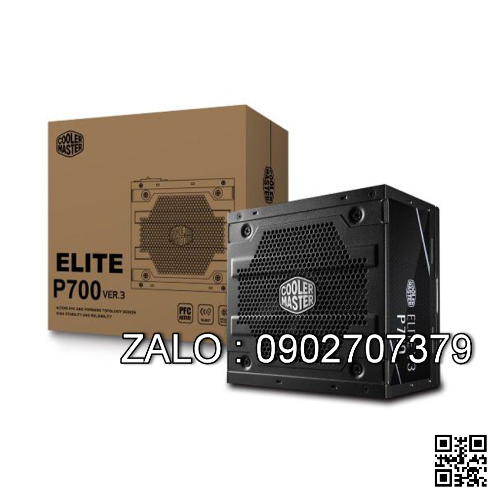 Nguồn Coolor Master PC700 Elite V3 Chính Hãng (6+2pin, 4pin)