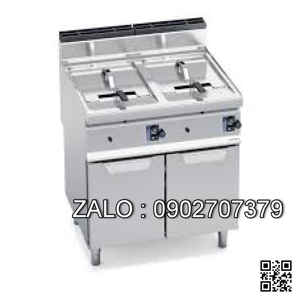Bếp chiên nhúng có tủ dưới Berto's GL10+10M