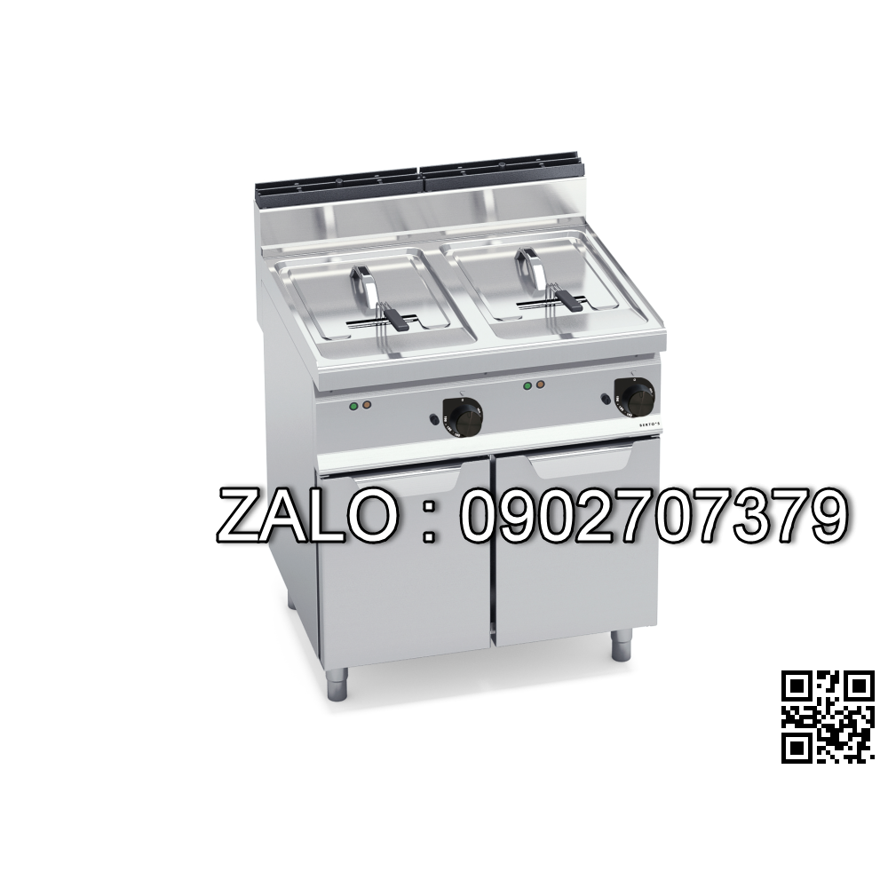 Bếp chiên nhúng có tủ dưới Berto's E7F10+8M