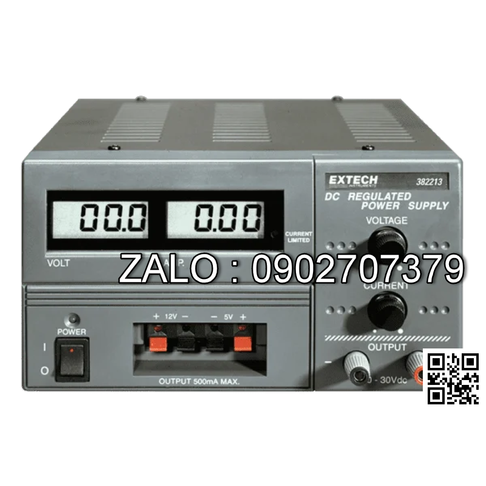 MÁY CẤP NGUỒN DC 3 ĐẦU RA EXTECH 382213