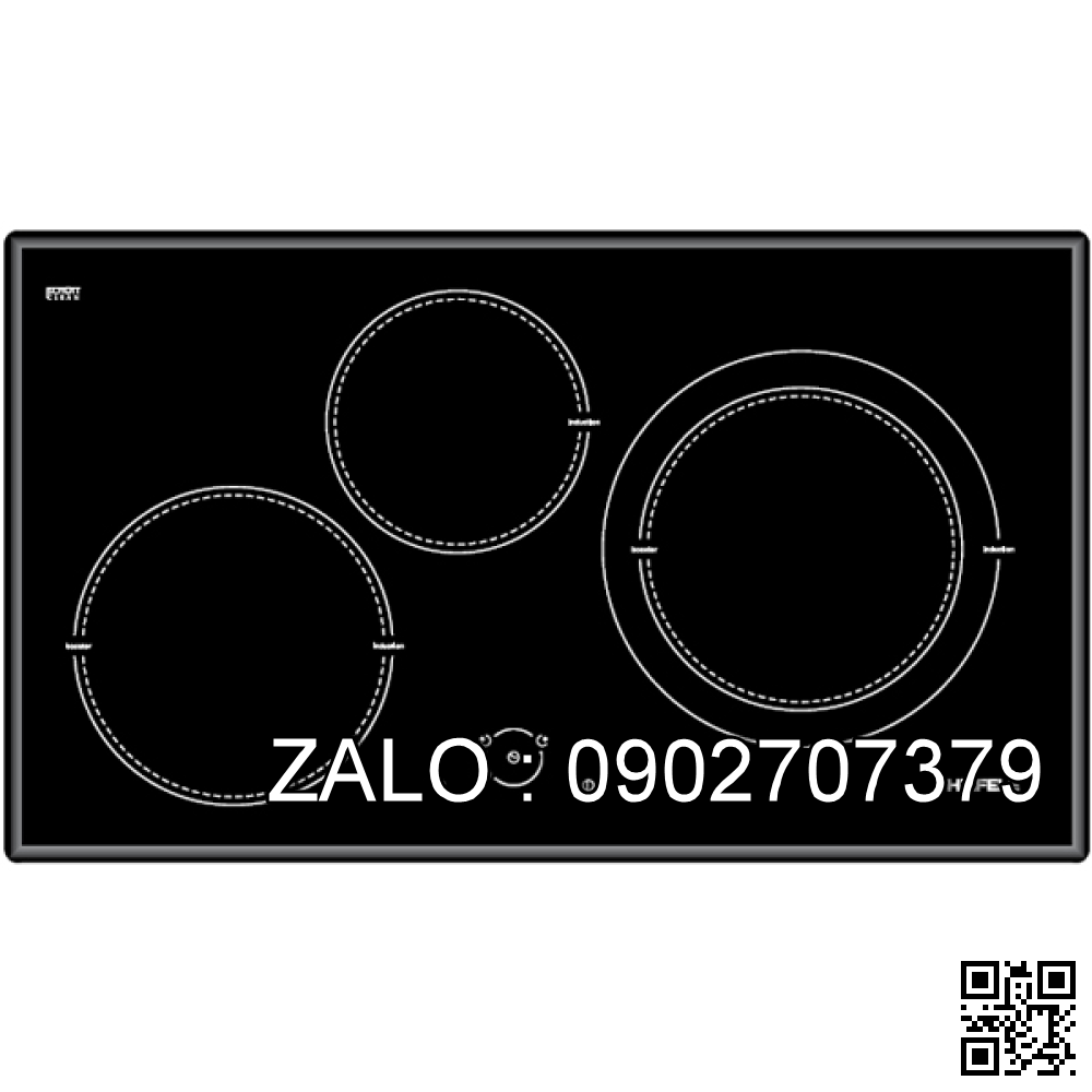 Bếp từ 3 vùng nấu Hafele HC-I773C