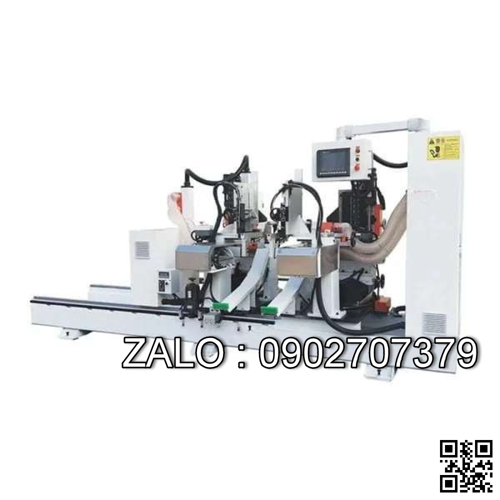 Máy Phay Mộng Âm Dương 45 Độ 2 Đầu CNC GS-26-F-M
