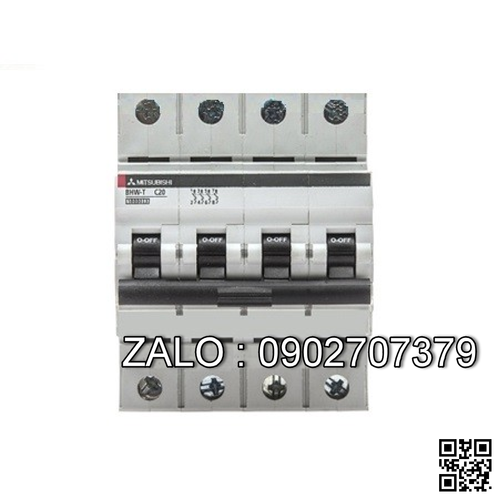 MCB Mitsubishi BHW-T10 4P F 10kA C6, C10, C16, C20, C25, C32, C40, C50, C63