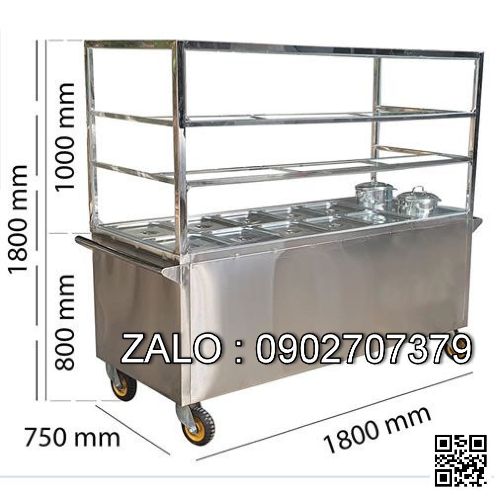 THIẾT BỊ HÂM NÓNG KHAY THỨC ĂN DÙNG ĐIỆN BM-E710