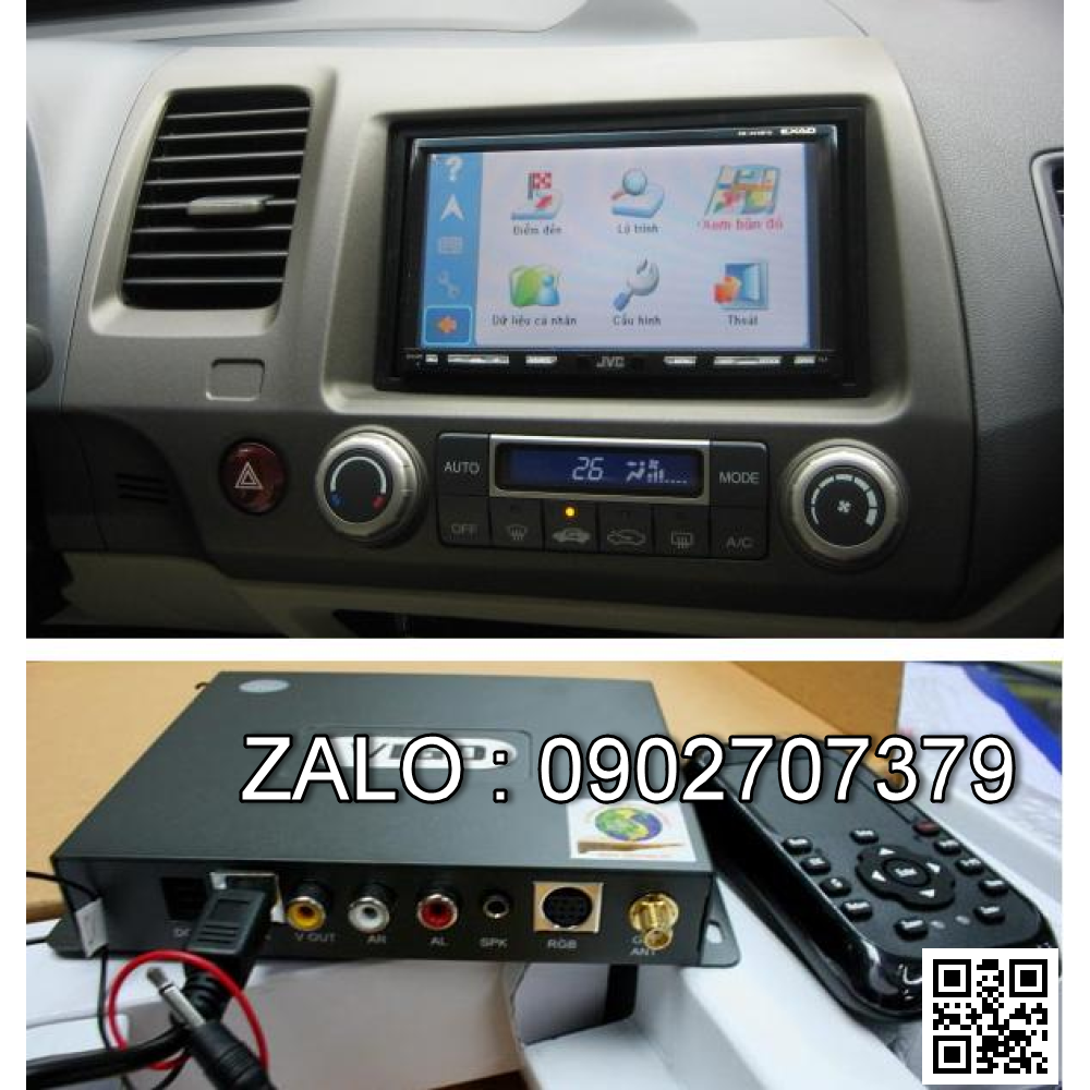 Thiết bị dẫn đường GPS VIGO TOUCH 9100