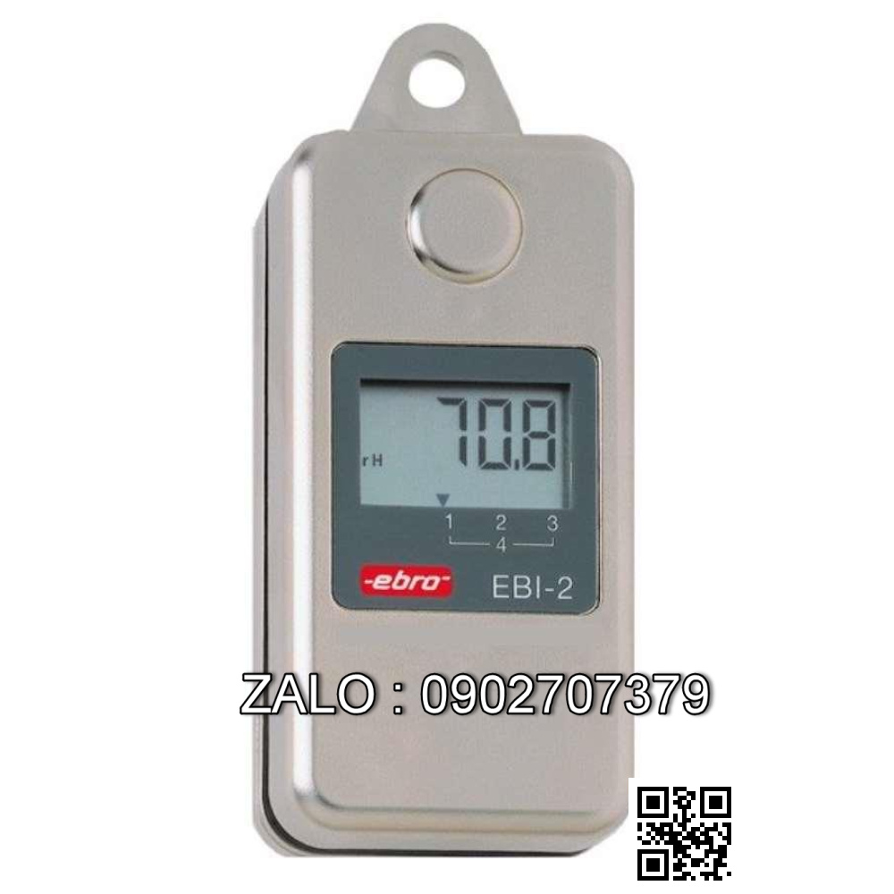 Thiết bị ghi nhiệt độ chính xác 2 kênh EBRO EBI 2T