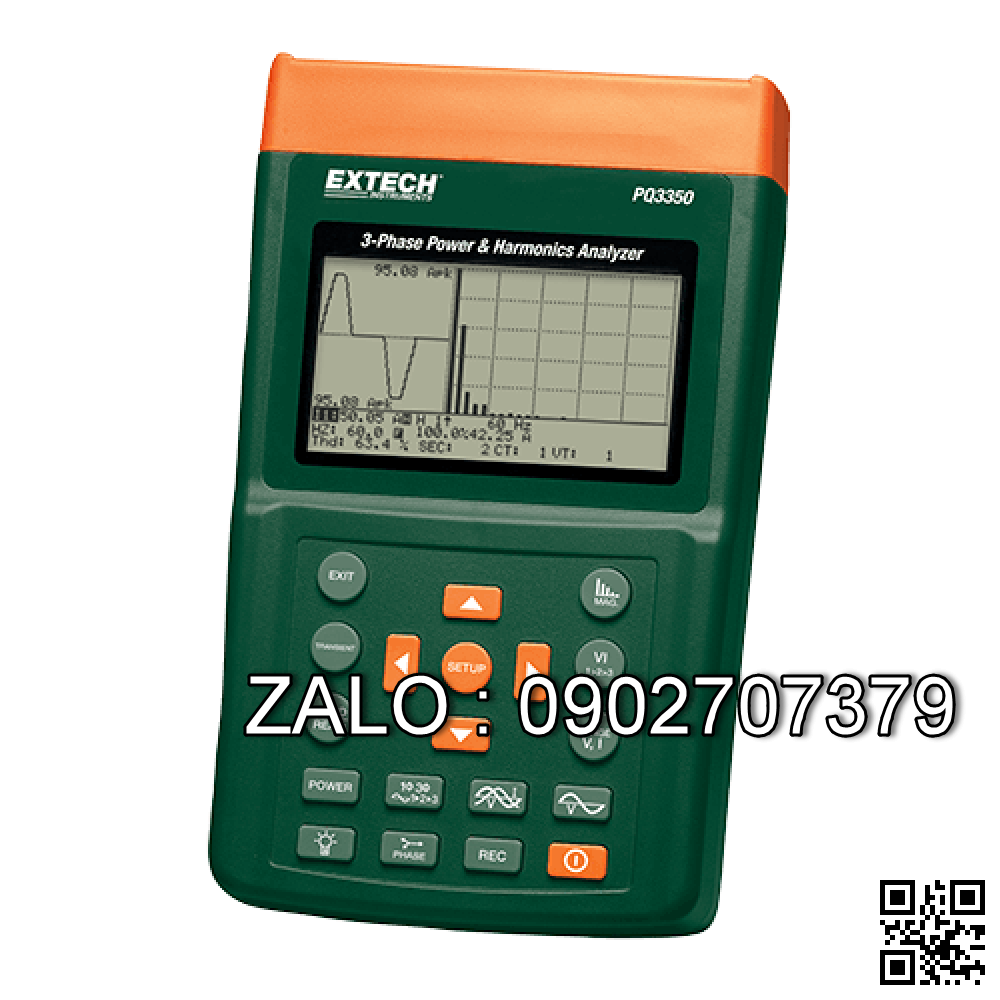 Thiết bị phân tích công suất EXTECH PQ3350-3