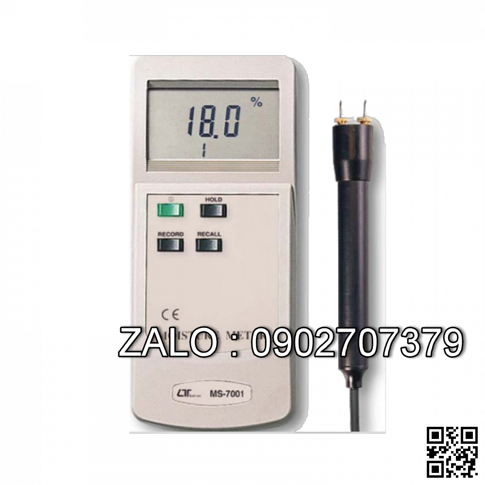 Thiết bị đo độ ấm gỗ, vật liệu LUTRON MS-7001