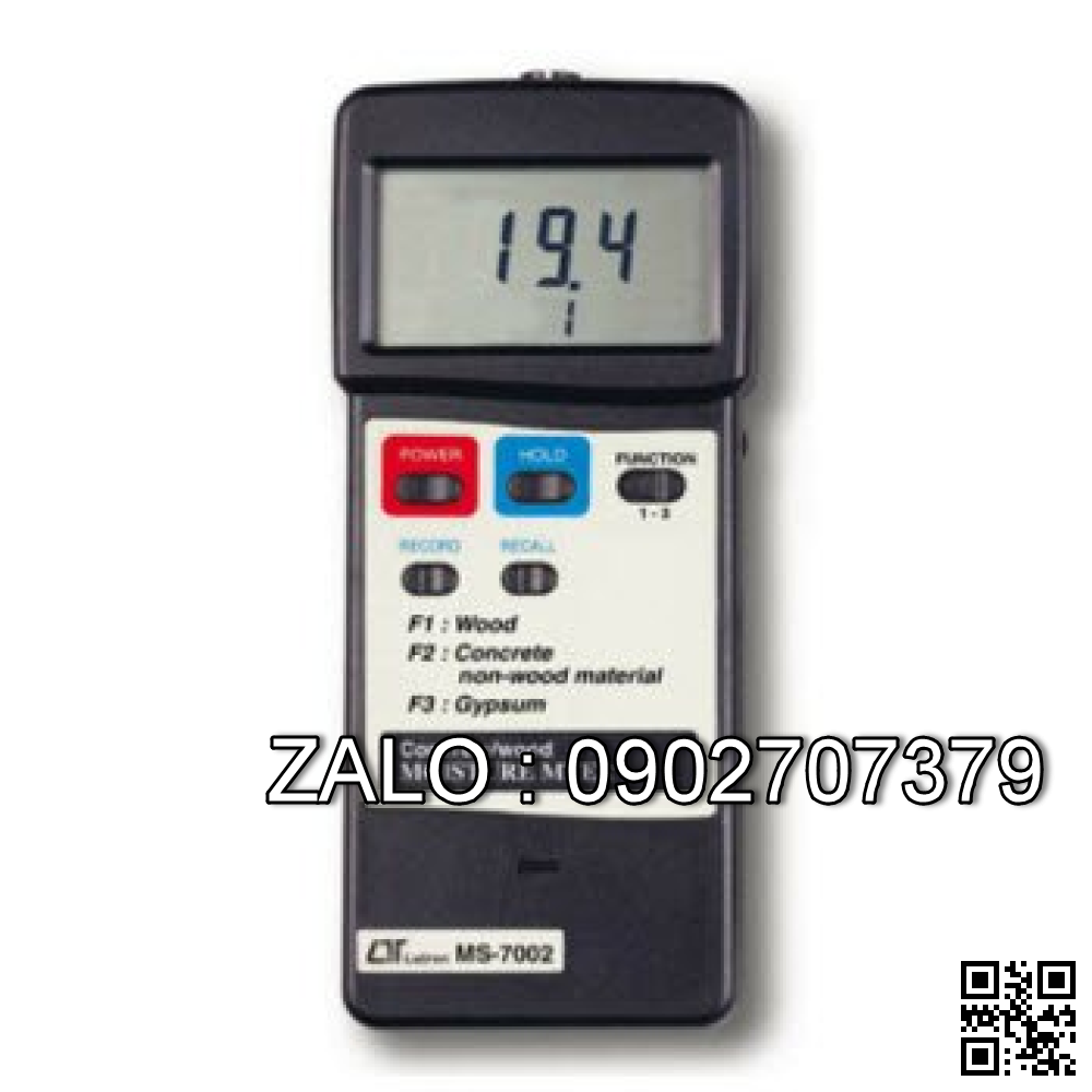 Thiết bị đo độ ẩm gỗ, vật liệu LUTRON MS-7002
