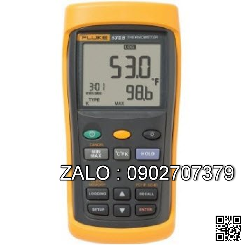 Thiết bị đo nhiệt độ Fluke 53-2 (Type J, K, T, E,N