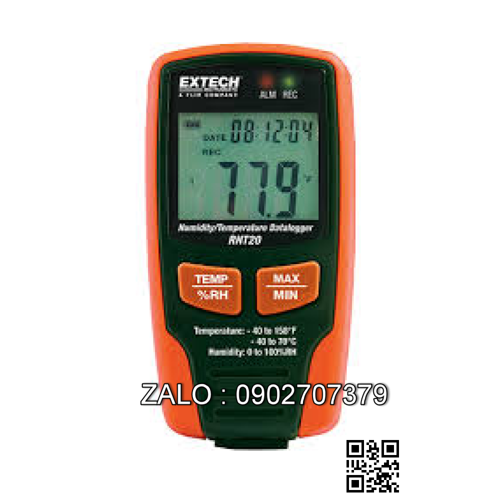 Thiết bị đo ghi nhiệt độ độ ẩm môi trường Extech RHT20