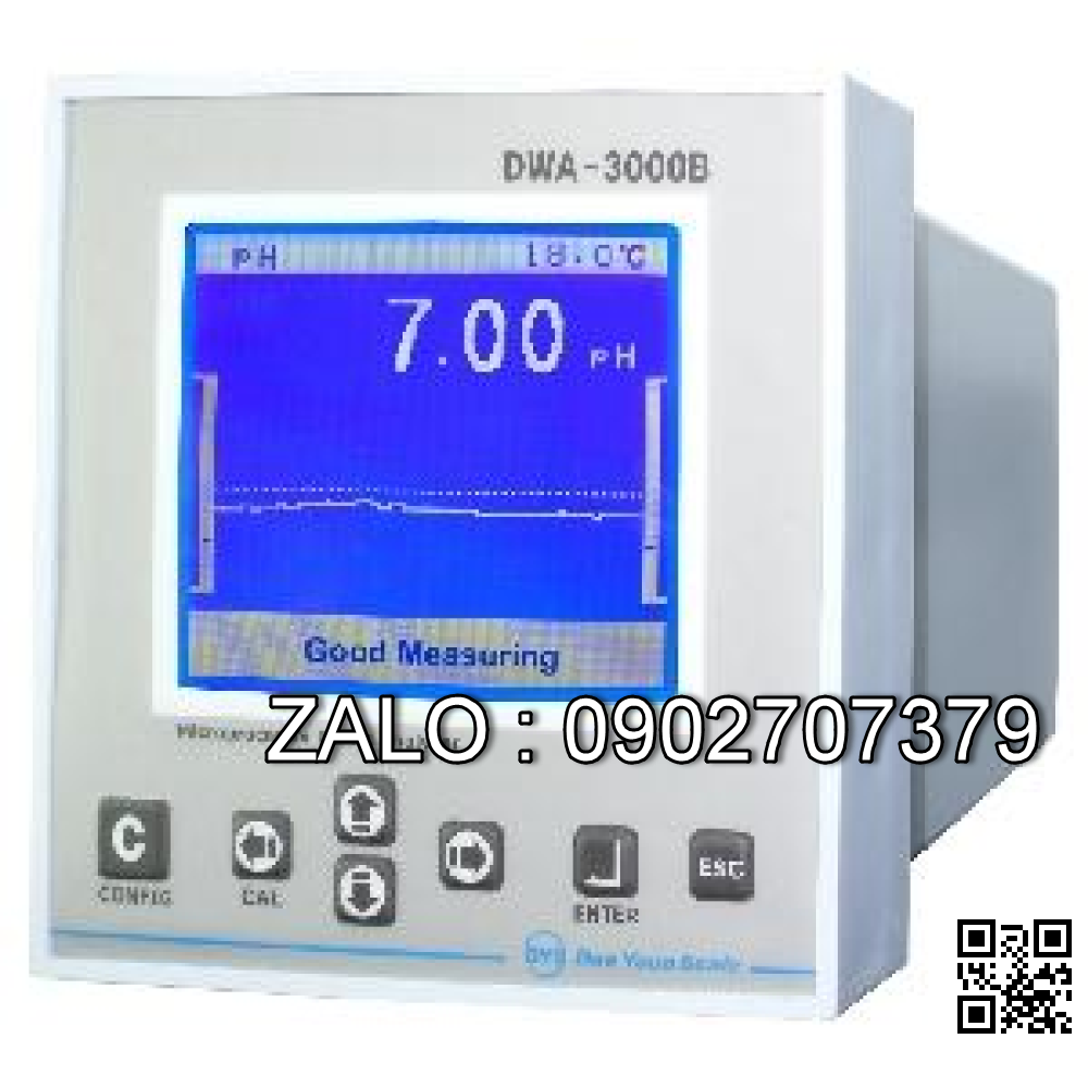 Thiết bị phân tích và kiểm soát pH DWA - 3000B-pH