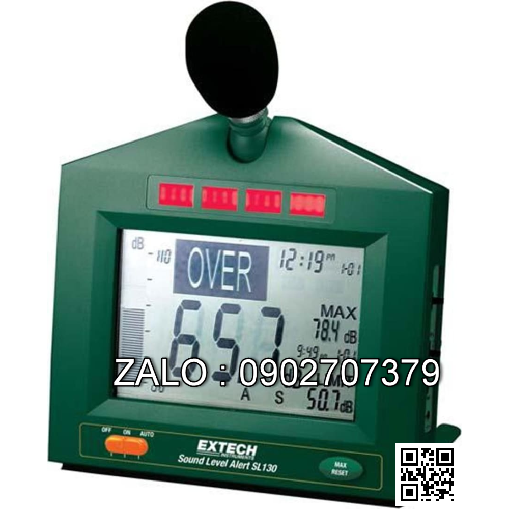 Thiết bị đo âm thanh Extech SL130G-NIST