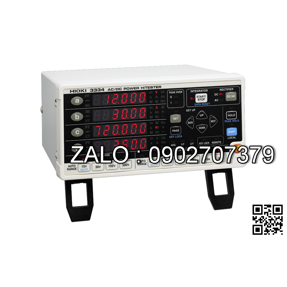Thiết bị kiểm tra công suất AC/DC Hioki 3334
