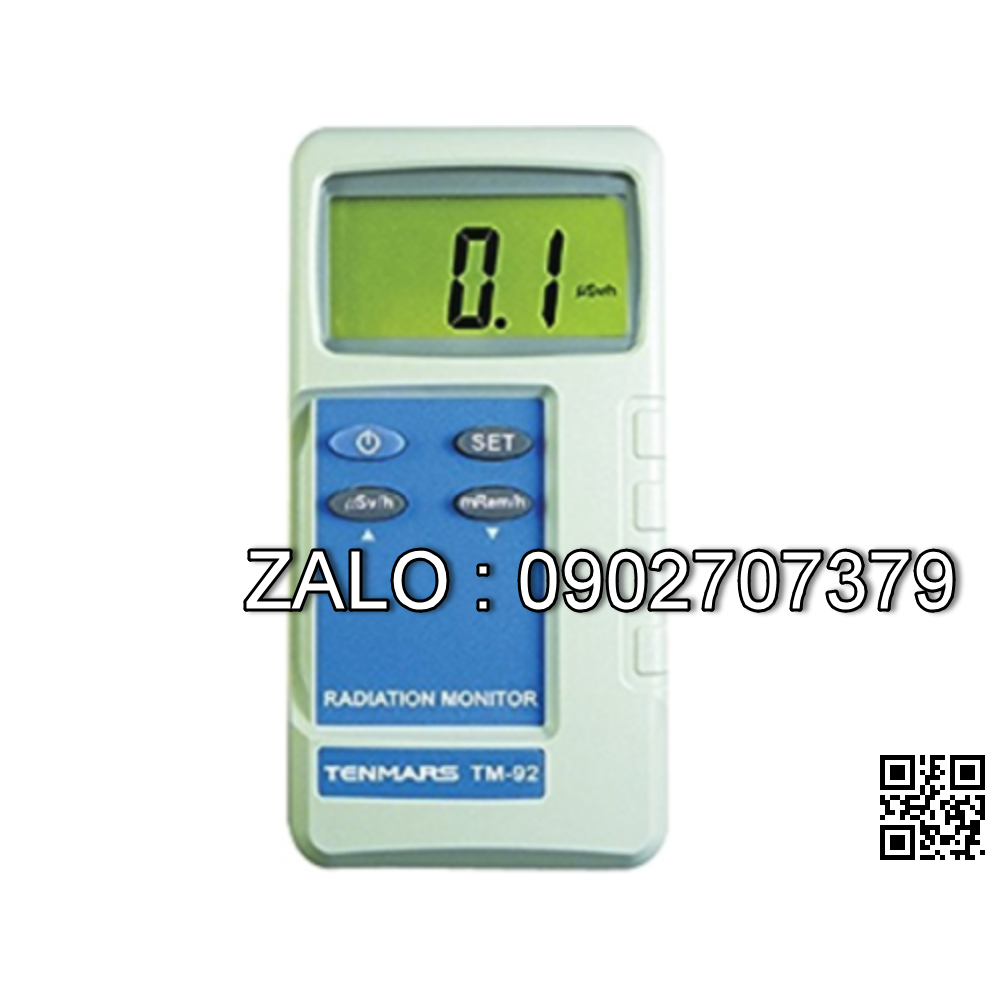 Thiết bị đo bức xạ Tenmars TM-92 (0.01µSv/h~199.9µSv/h)