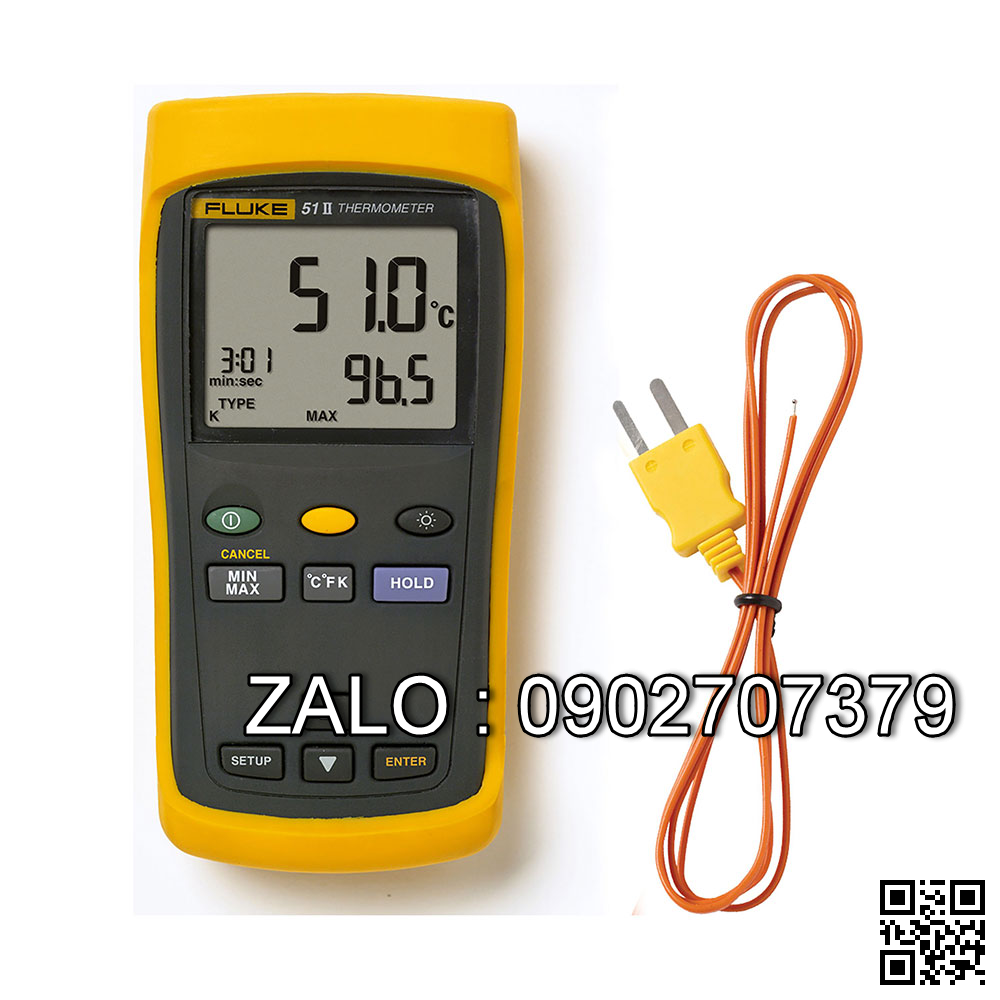 Thiết bị đo nhiệt độ tiếp xúc 1 kênh Fluke 51 II (51-2)