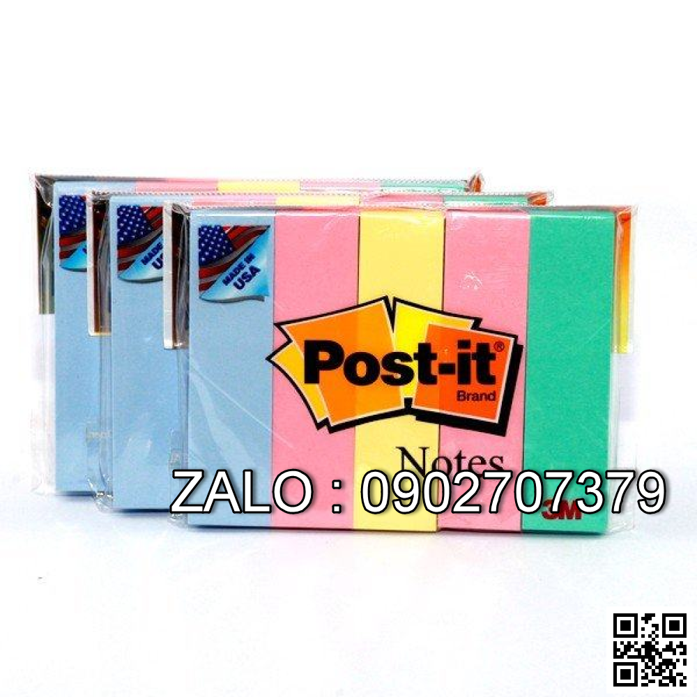 Giấy trình ký 3M - 5 màu