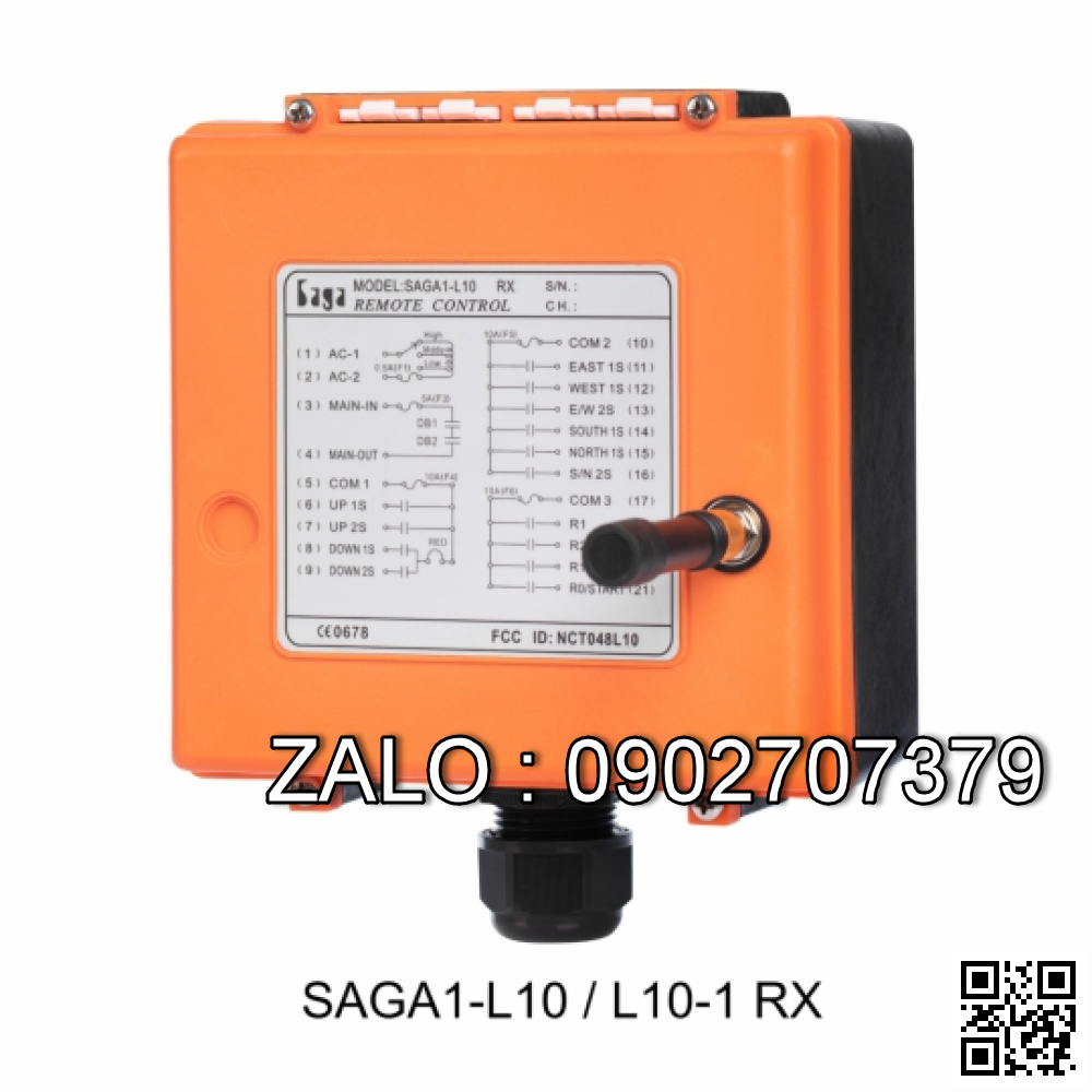Thiết bị thu tín hiệu SAGA1-L10-RX