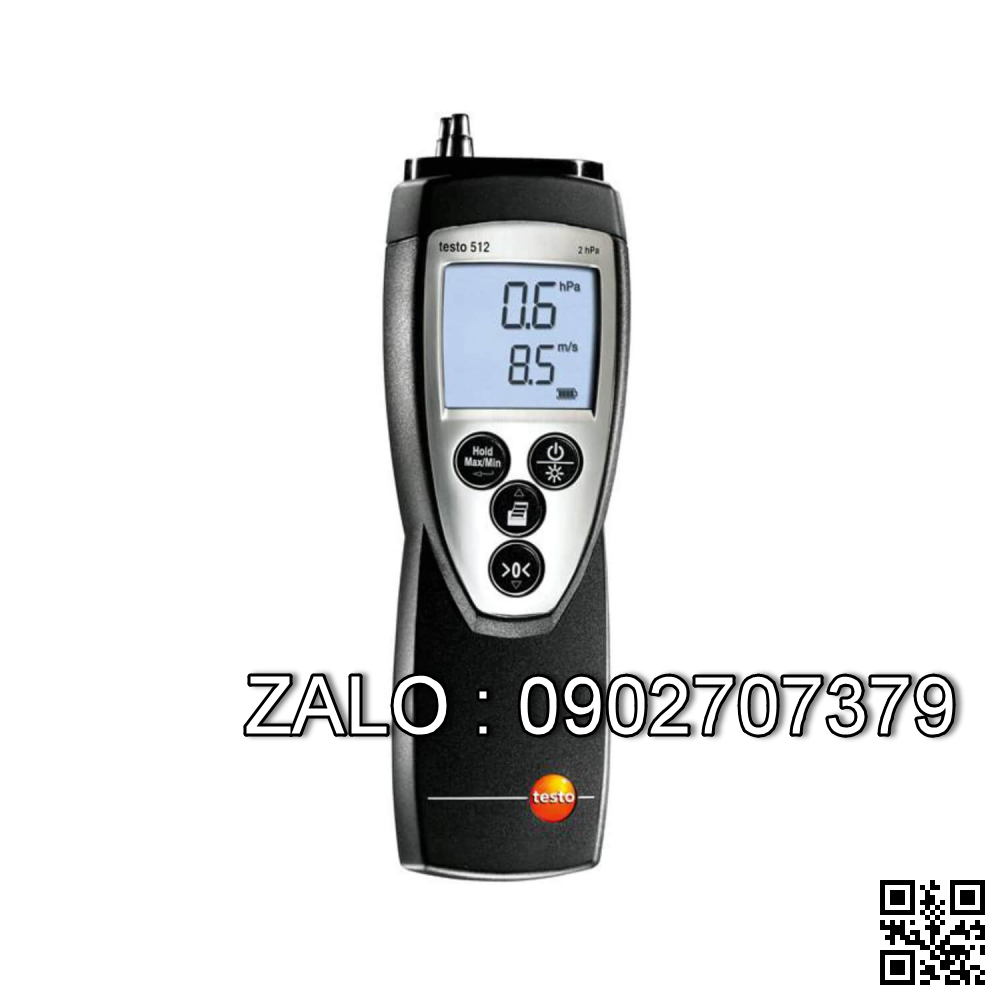 Thiết bị đo áp suất và vận tốc dòng khí Testo-512