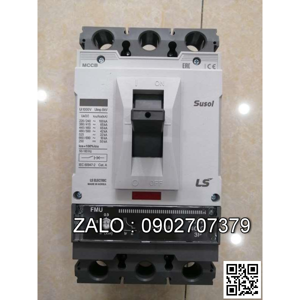 Aptomat MCCB CS2A3 60A Icu 14kA @380V