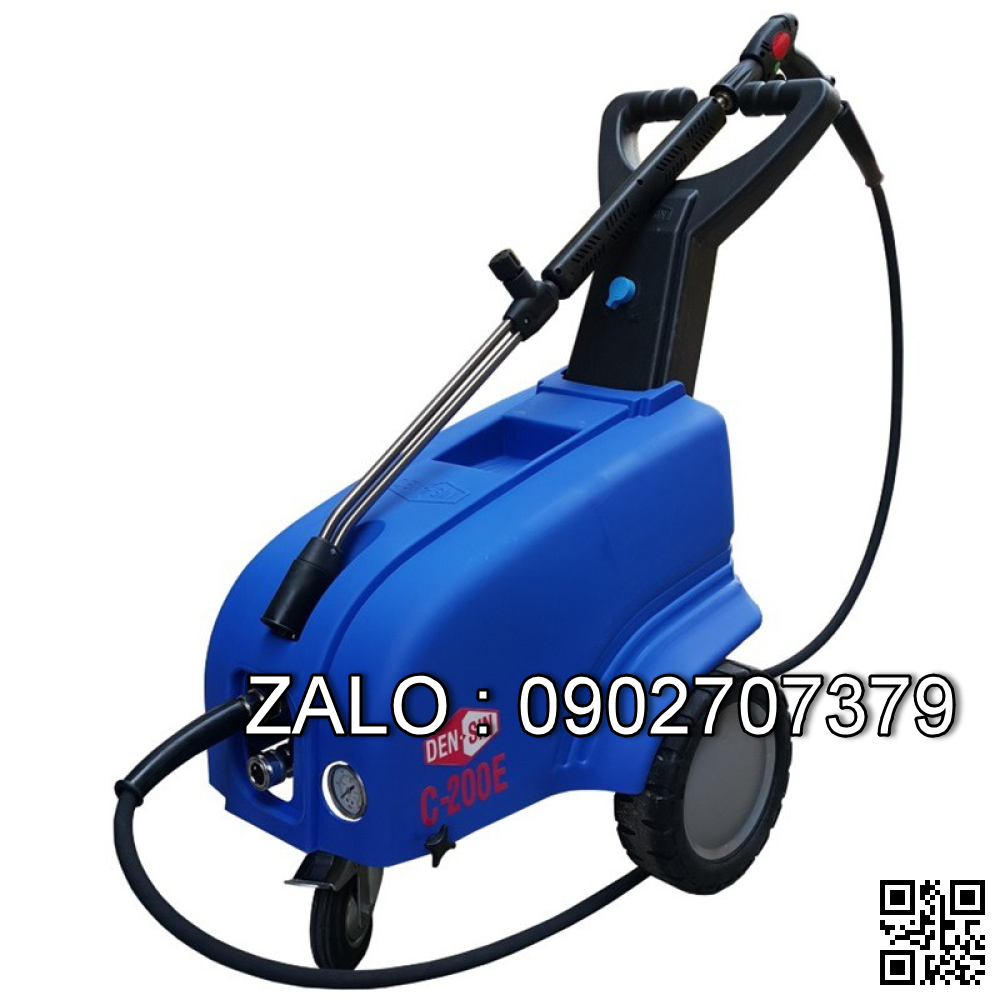 Máy phun rửa áp lực nước nóng Densin C170E