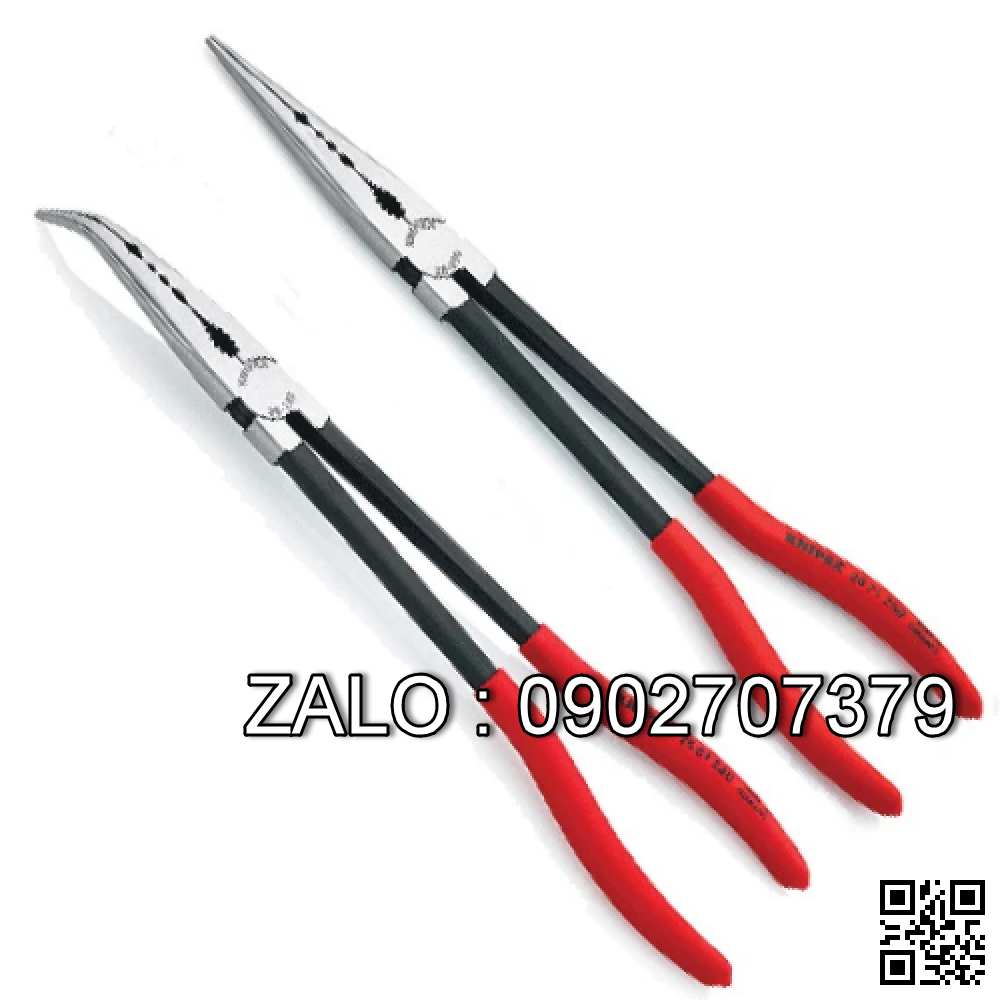 Kìm mũi dài, thẳng 200mm - Vecny - Blister EMTC