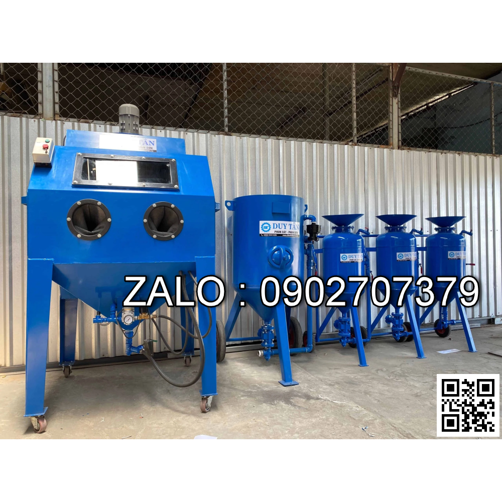 Máy phun bi, bắn bi ly tâm Hitdetech P01