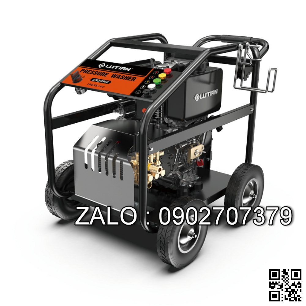 Máy phun rửa chạy dầu Diesel Lutian 18D35-10C (10HP)