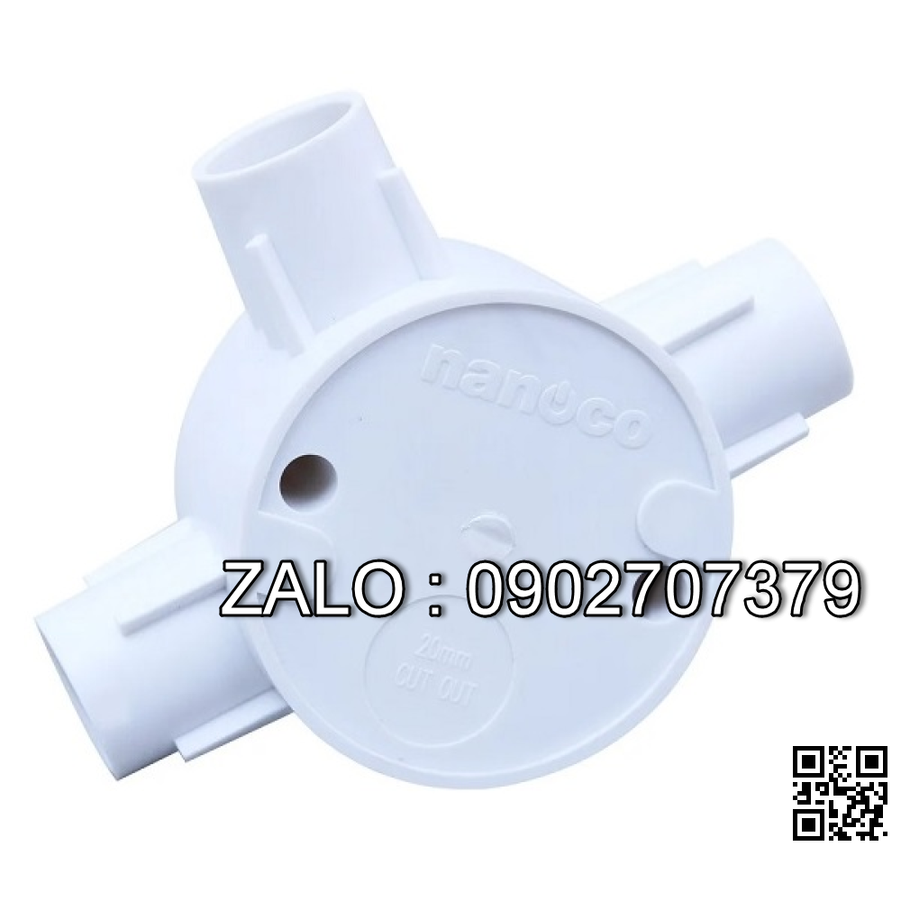 Hộp nối tròn 3 ngã Nanoco NPA67251