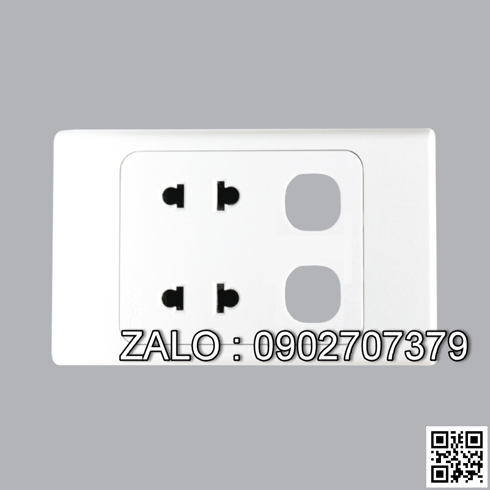 Bộ 2 ổ cắm 2 chấu MPE A20US2XXN