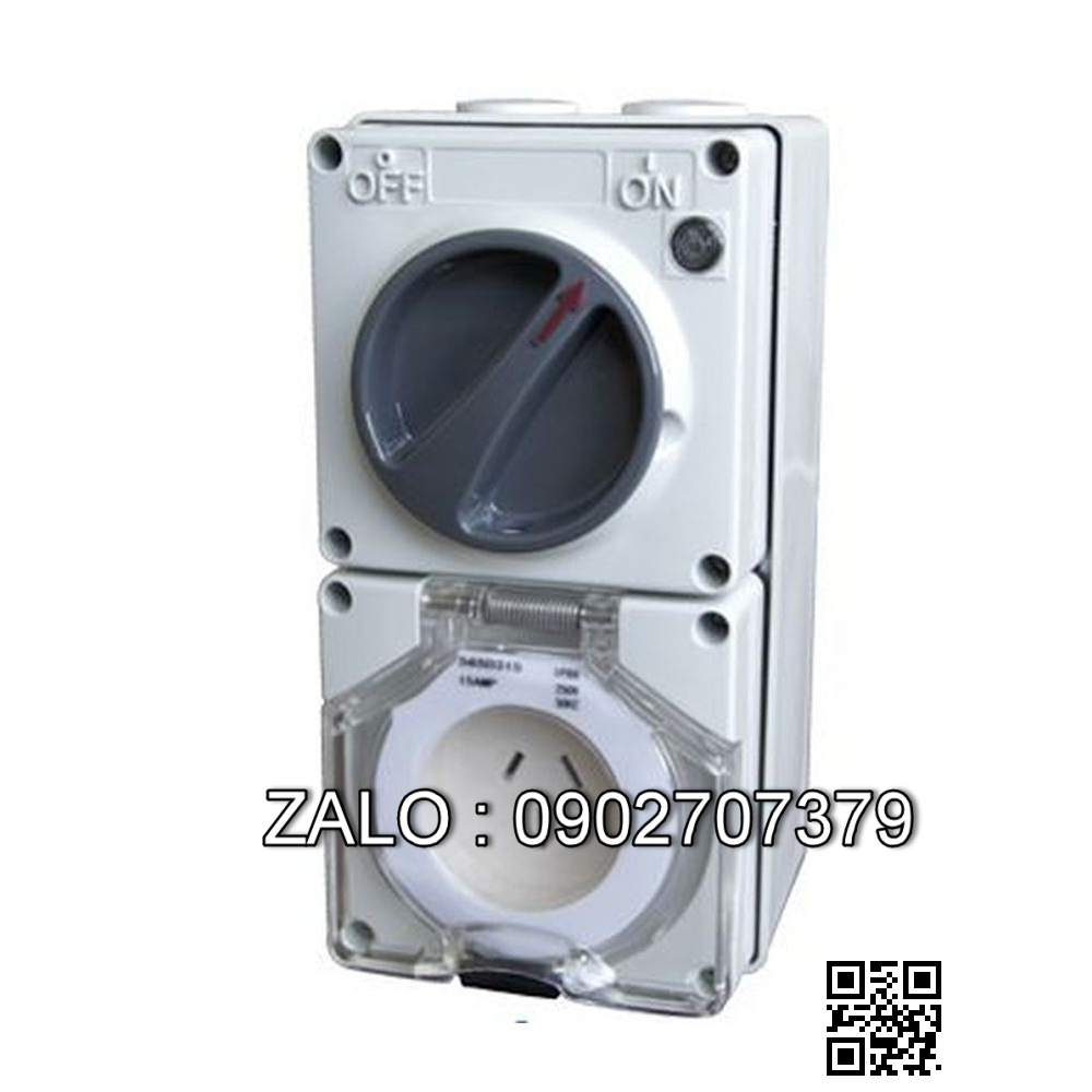 Bộ ổ cắm có công tắc MPE S-332