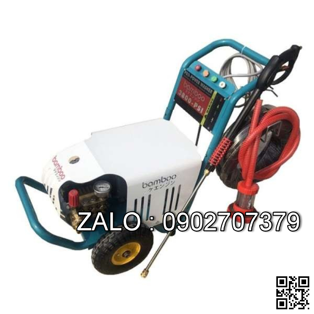 Máy phun áp lực,đẩy tay BamBoo BmB 2800PSI