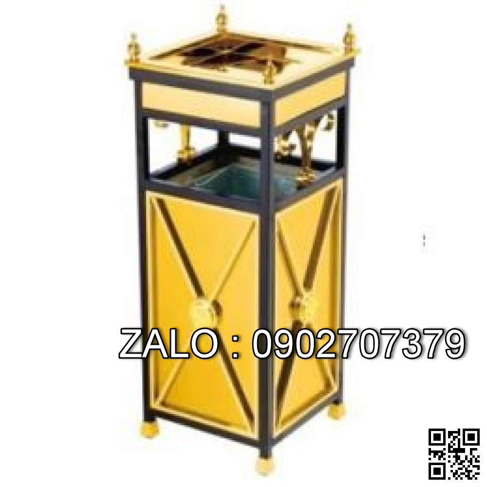 Thùng rác inox A25-C