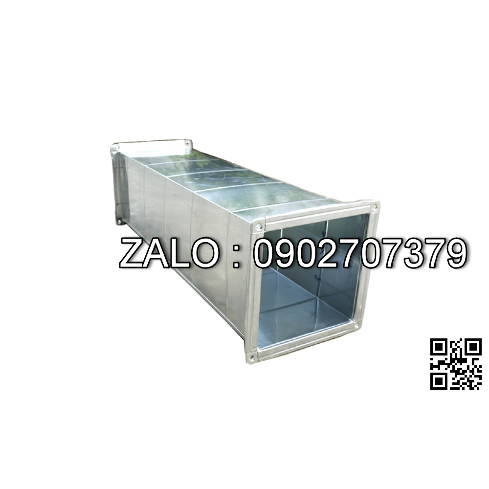 Ống gió vuông tôn mạ kẽm Hoa Sen 150x600mm, 0.95mm