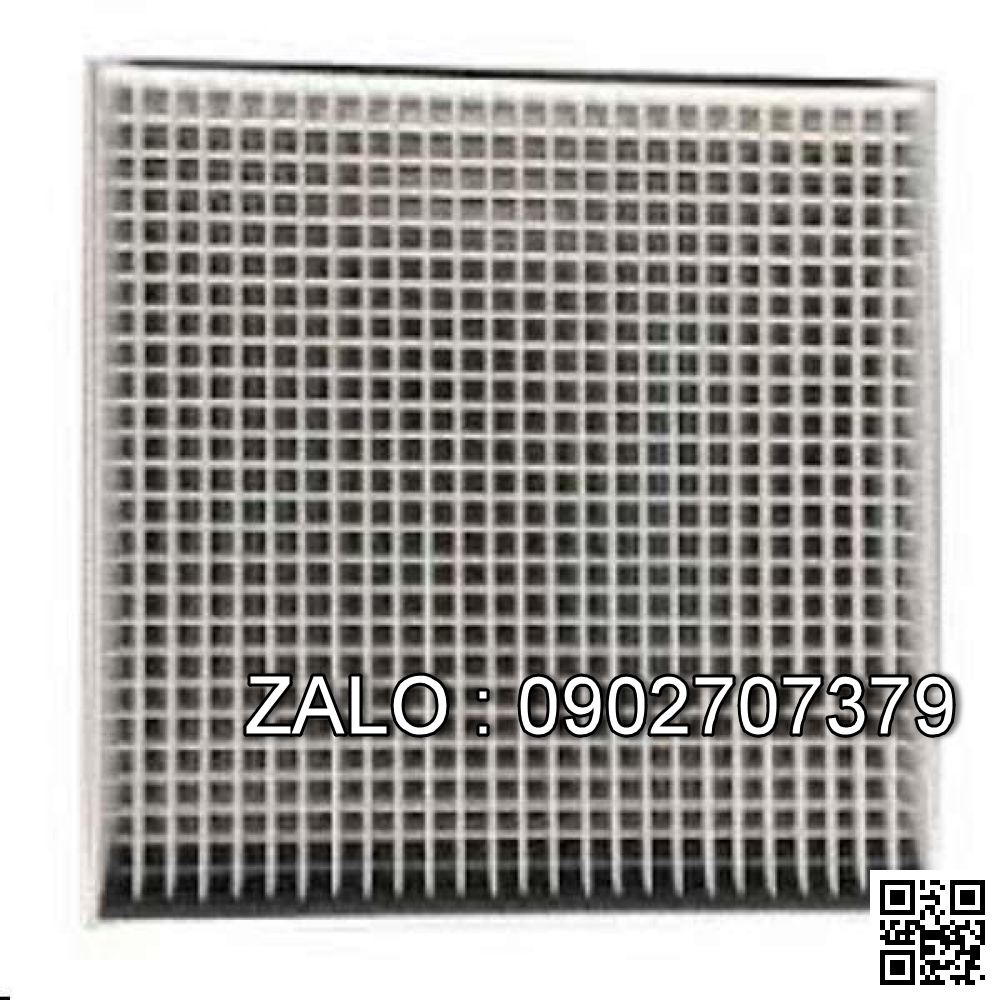 Cửa gió 2 lớp nan thẳng 600x600mm