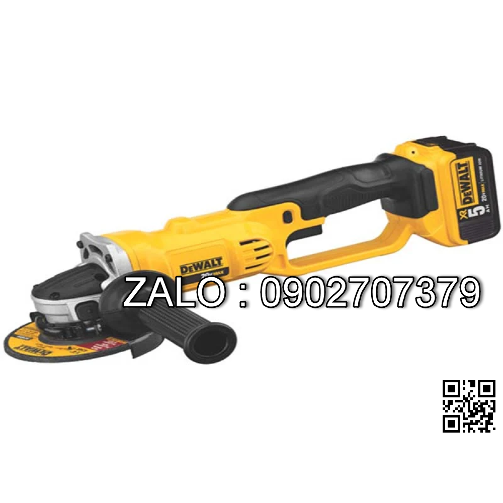 MÁY MÀI GÓC PIN DEWALT DCG412D2B-B1