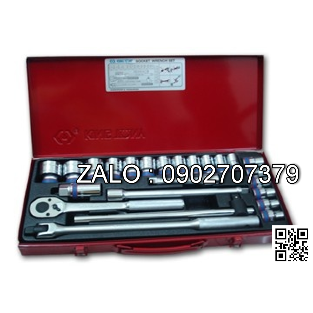 Bộ tuýp 26 chi tiết hệ inch Kingtony 1226MR 6-32mm