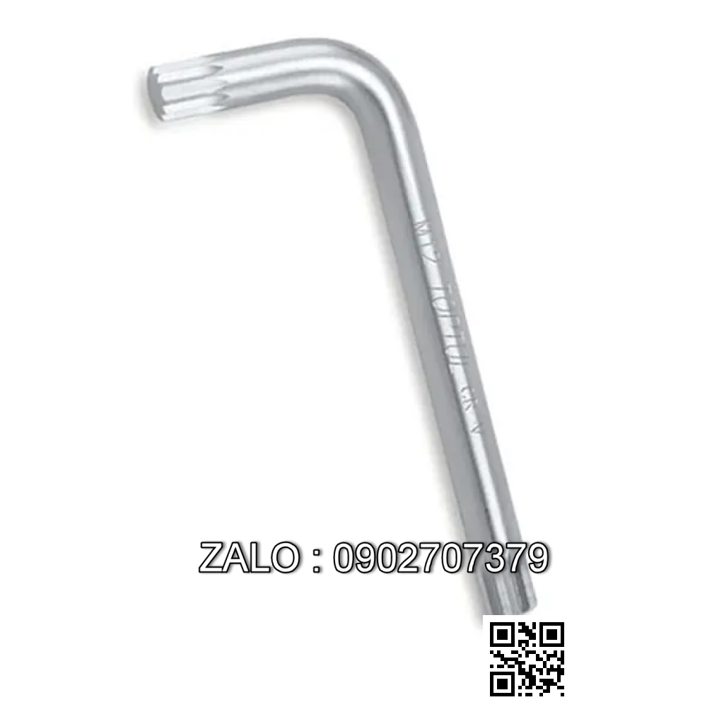 Chìa vặn mũi bông(spline) TOPTUL M5 loại
dài Mạ crom AGGS0508